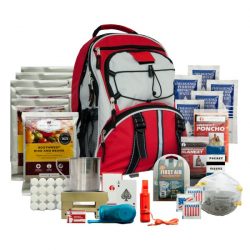 Five Day Emergency Survival Kit for One Person. Giving an individual everything they need in order to survive for five days