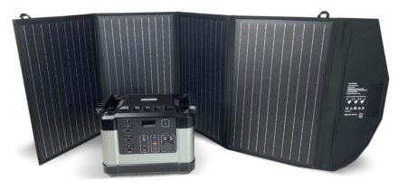 Generator and Solar Panel Bundle 1 solar panel & generator bundle